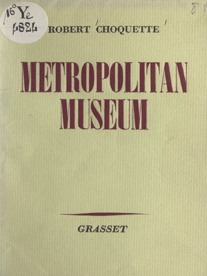 cover image of Metropolitan museum